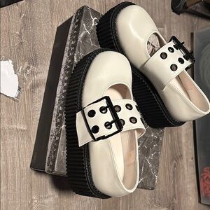 Demonia Mary Jane Creepers size 9 10 (40 eu; 7 uk) NIB